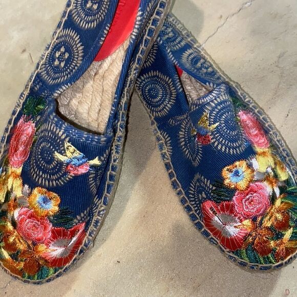 🌸HP🌸Johnny Was Anenome Platform Espadrille! - Picture 12 of 13